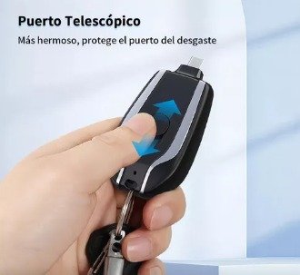Cargador portátil con llavero USB Type-C