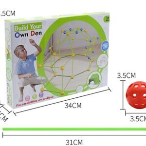 Tienda de Campaña Infantil con 87 Piezas de Juego