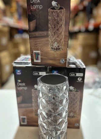 Lámpara LED con diamantes de cristal de 16colores - Imagen 5