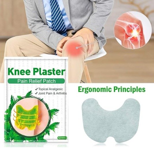 Parches de Alivio del Dolor de Rodilla 12pcs - Imagen 3