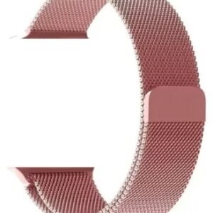 Correa metálica rosa para Smartwatch PRO – vista principal