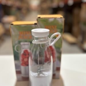 Mini licuadora portátil blanca 380 ml recargable por USB-C