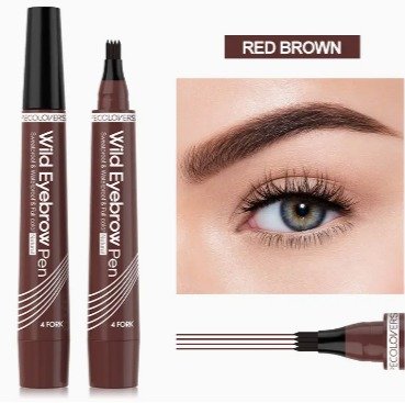 Lápiz contorno de cejas Nº2 Dark Brown