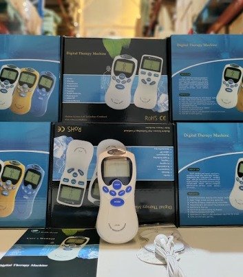 Estimulador muscular masajeador con electrodos adhesivos - Imagen 3