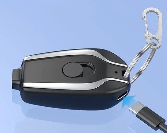 Cargador portátil con llavero USB Type-C - Imagen 2