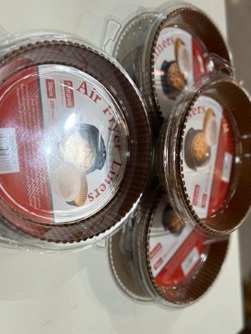 Papel de Horno para Freidora de Aire 20CM*50PCS - Imagen 2