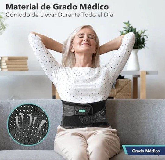 Faja térmica para el dolor correctora de postura - Imagen 2