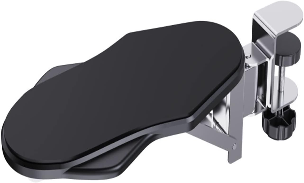 Reposabrazos ajustable sin perforar la mesa