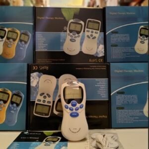 Estimulador muscular masajeador con electrodos adhesivos