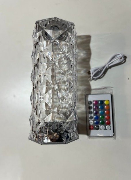Lámpara LED con diamantes de cristal de 16colores - Imagen 4
