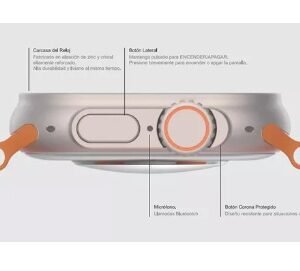 Smartwatch Ultra Pro 2 blanco – vista principal