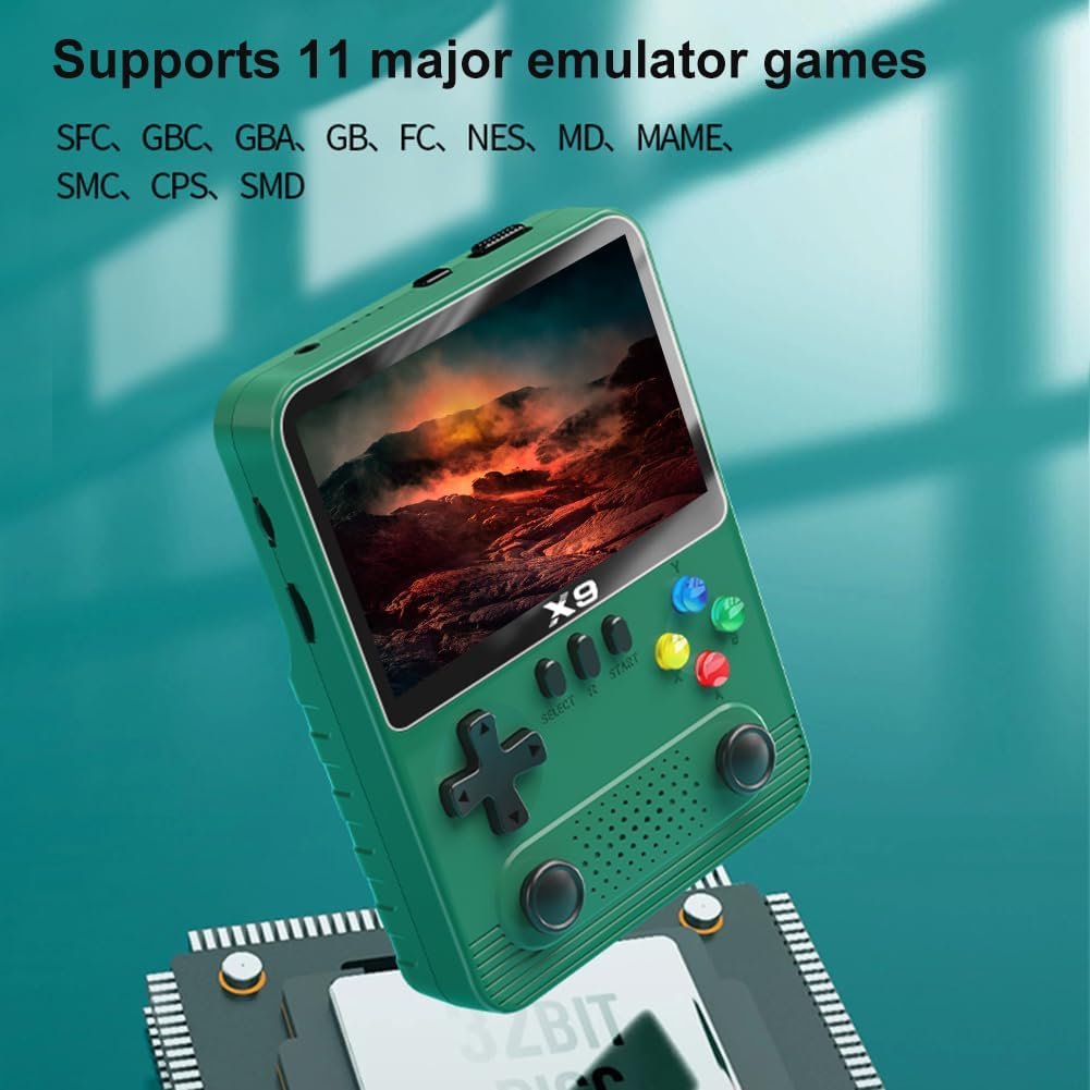 Consola de Juegos x9 con pantalla IPS de 3,5 Pulgadas - Imagen 25