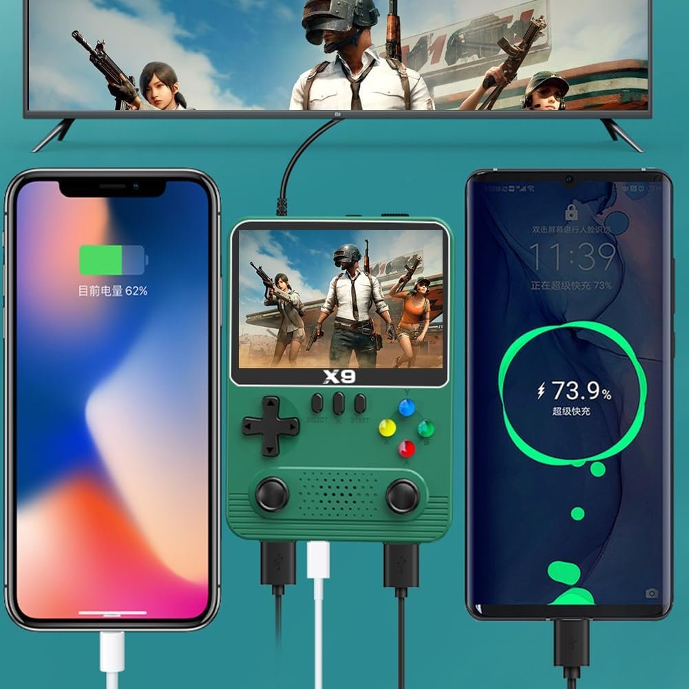 Consola de Juegos x9 con pantalla IPS de 3,5 Pulgadas - Imagen 27