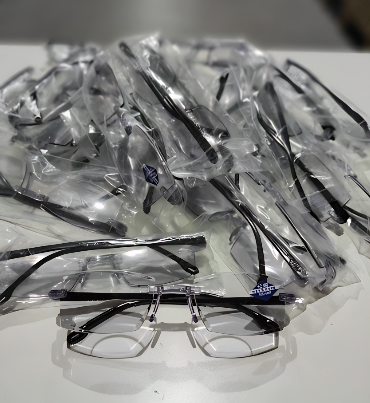 Gafas de lectura multifocales graduadas negras
