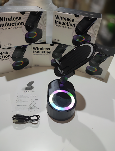 Altavoz Bluetooth 5 en 1 con audio por inducción inalámbrica - Imagen 3