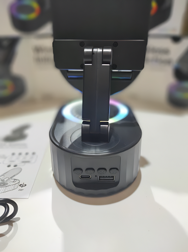 Altavoz Bluetooth 5 en 1 con audio por inducción inalámbrica - Imagen 4
