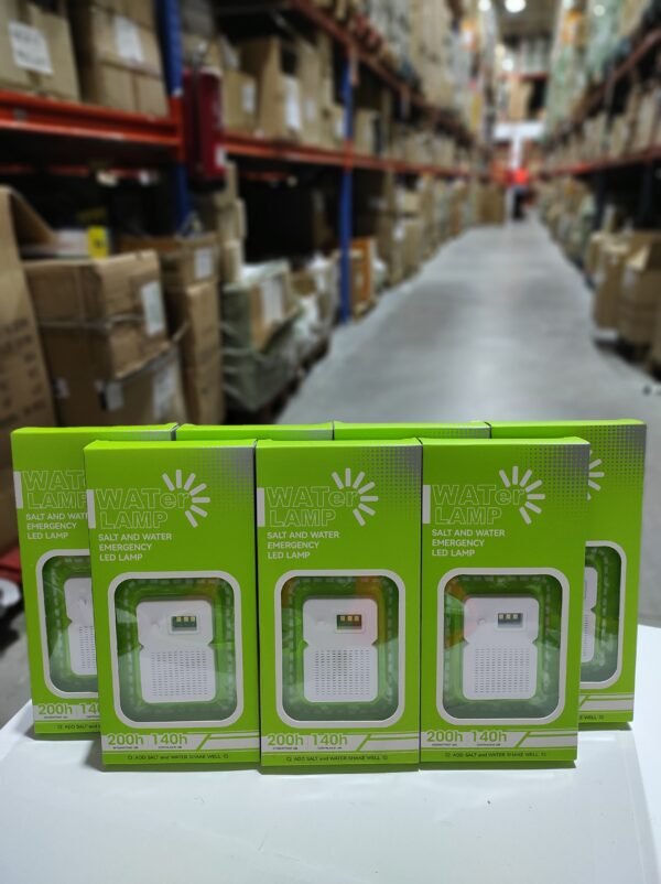 Lámpara LED portátil de agua salada - Imagen 13