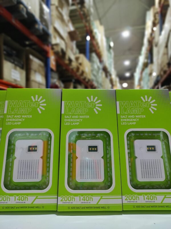 Lámpara LED portátil de agua salada - Imagen 14