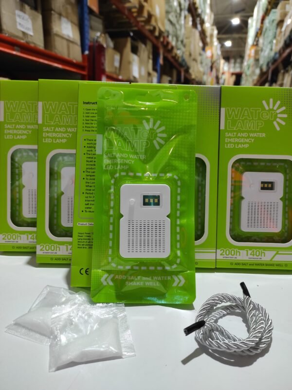 Lámpara LED portátil de agua salada - Imagen 6