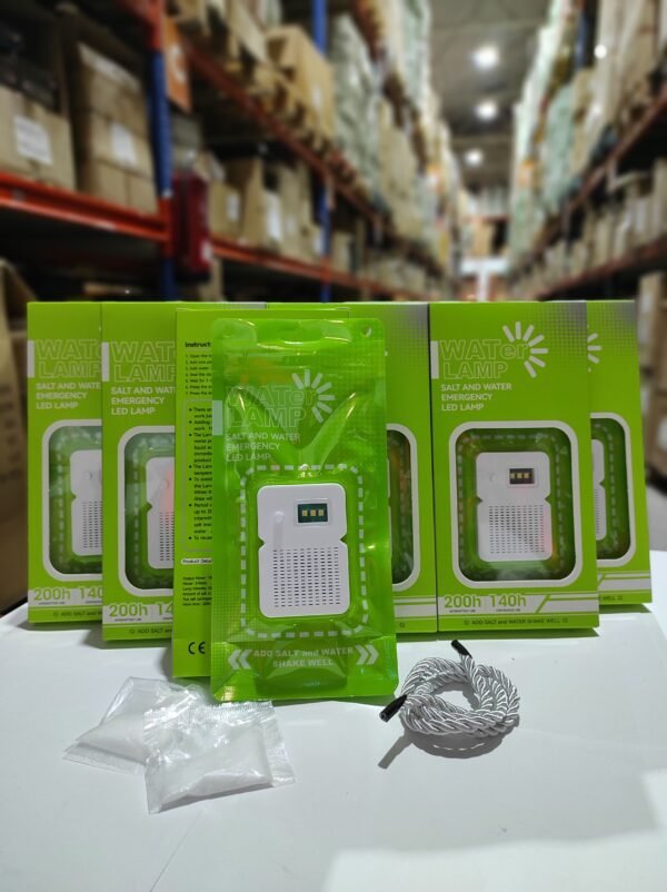 Lámpara LED portátil de agua salada - Imagen 8