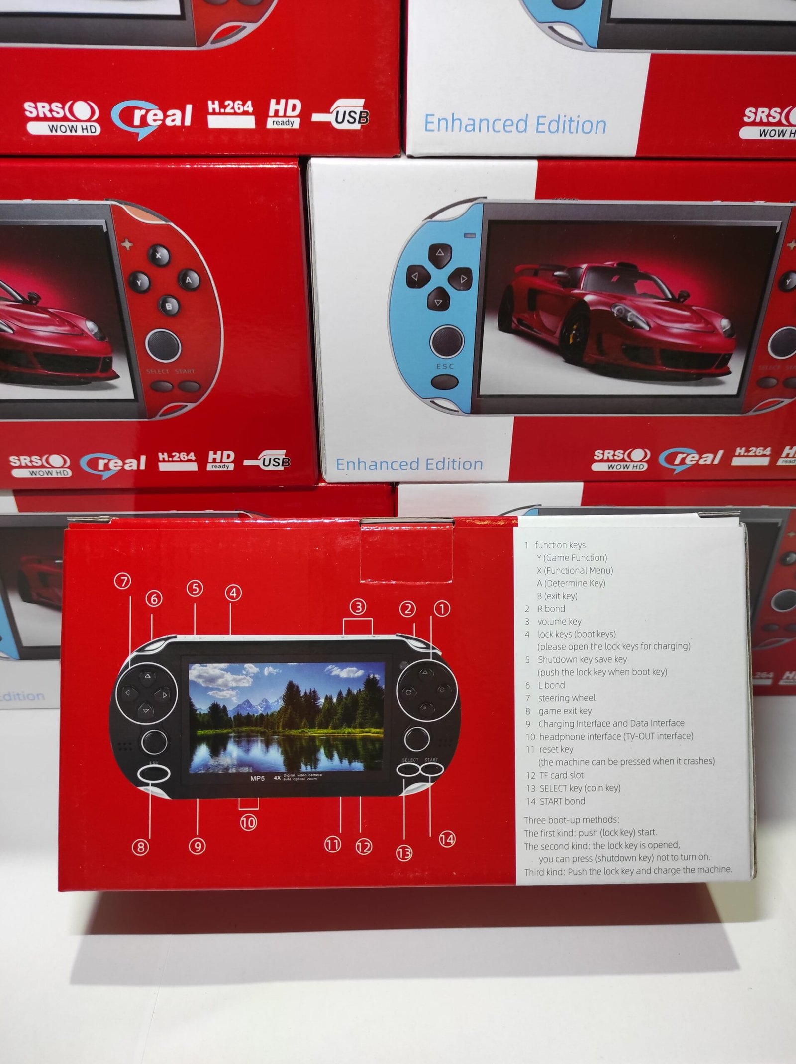 Consola de Juegos Portátil con pantalla de 4,3 Pulgadas - Imagen 2
