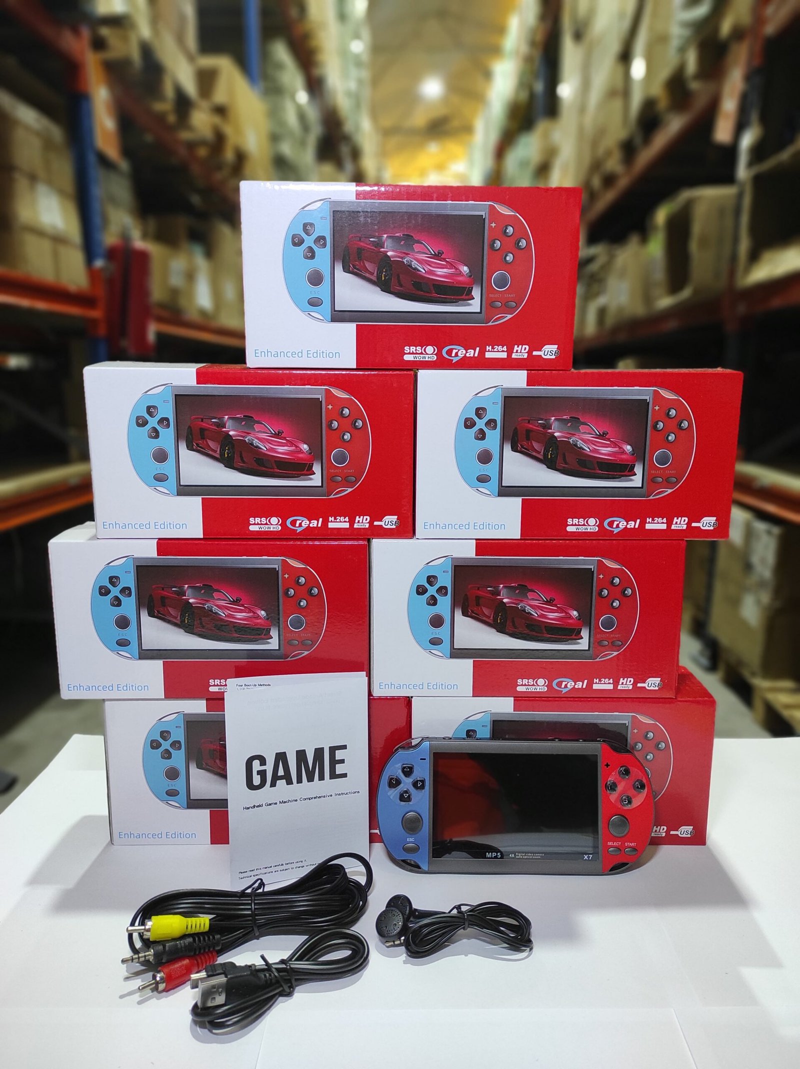 Consola de Juegos Portátil con pantalla de 4,3 Pulgadas - Imagen 3