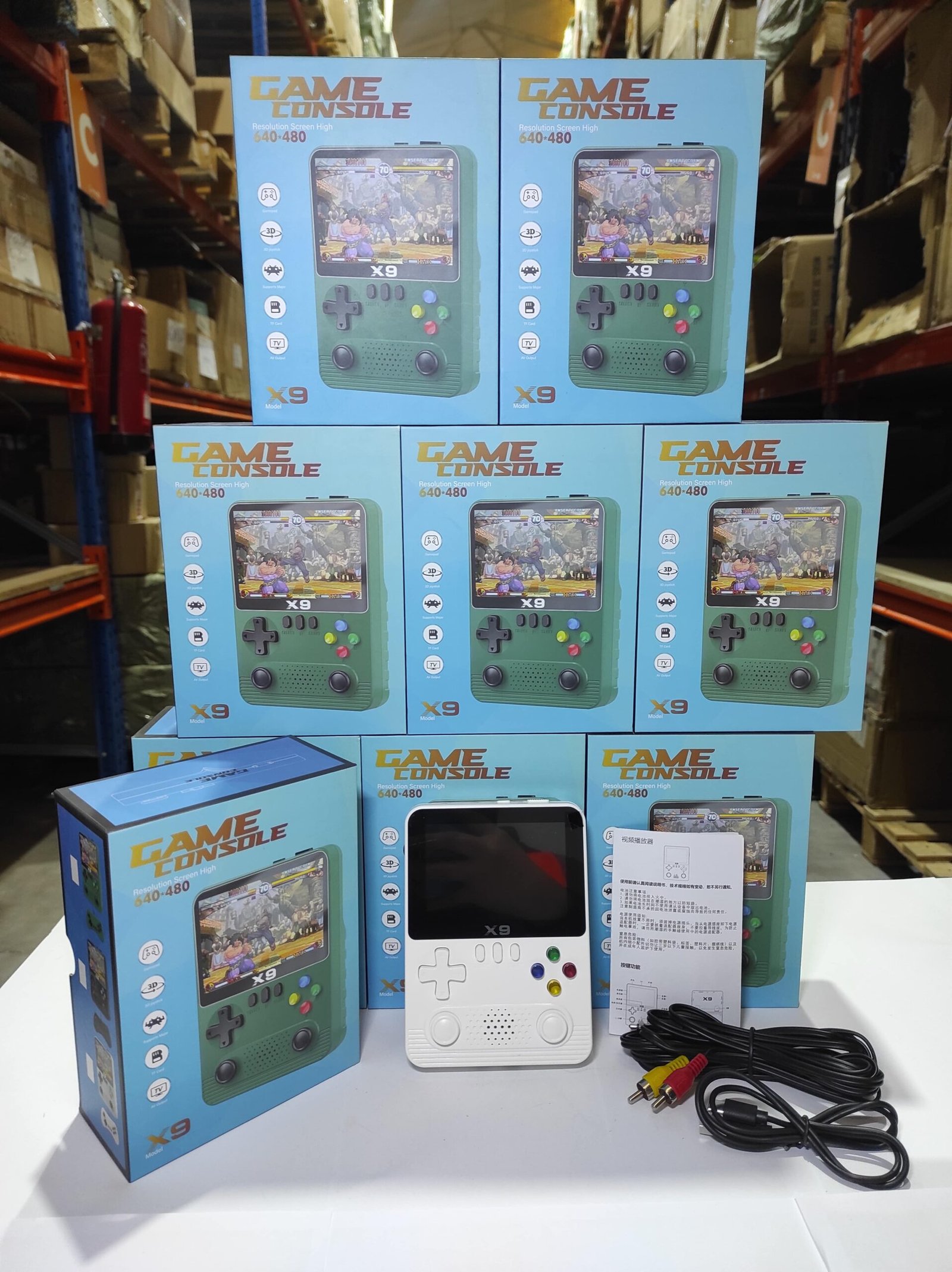 Consola de Juegos x9 con pantalla IPS de 3,5 Pulgadas - Imagen 6