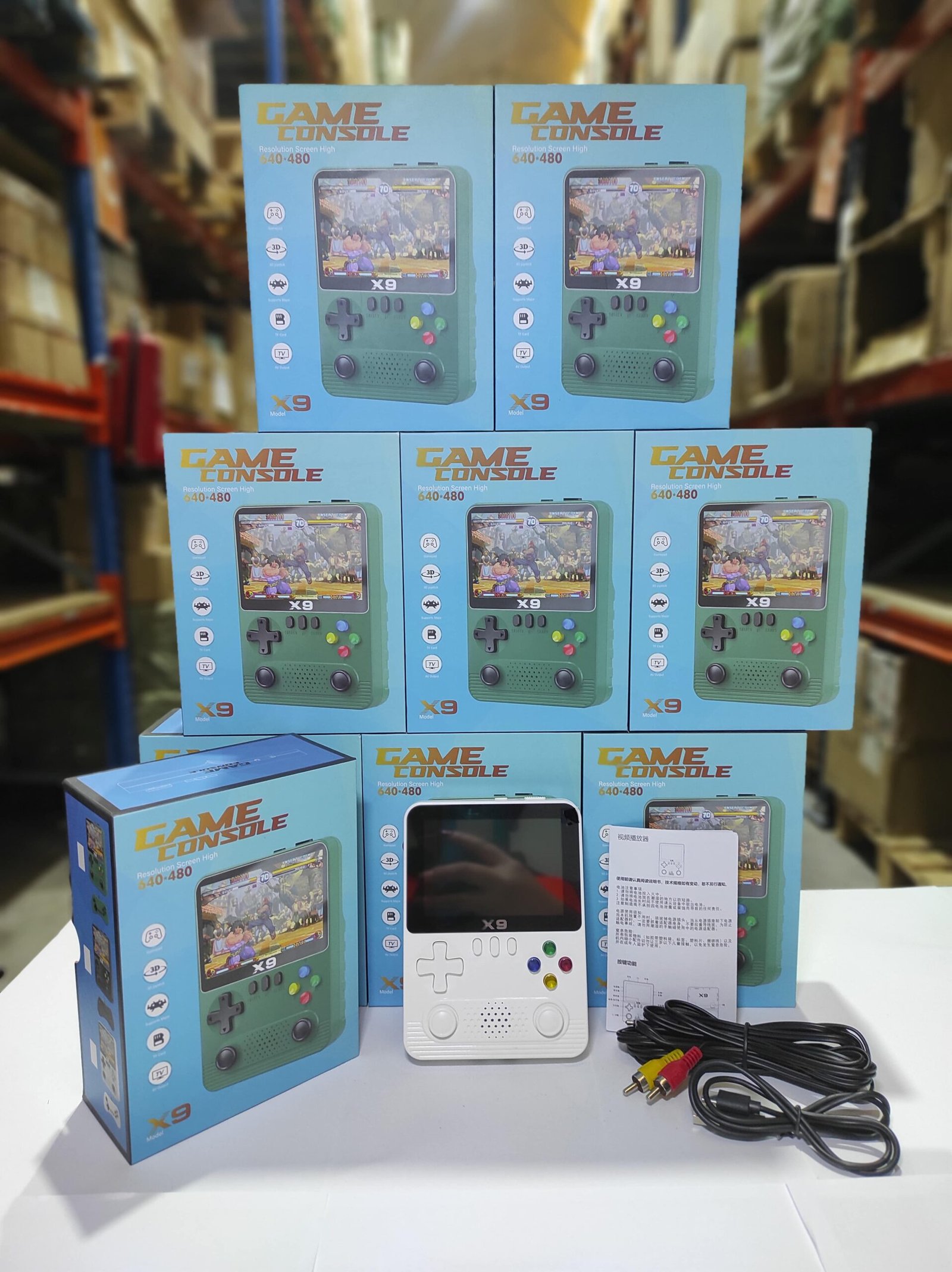 Consola de Juegos x9 con pantalla IPS de 3,5 Pulgadas - Imagen 7