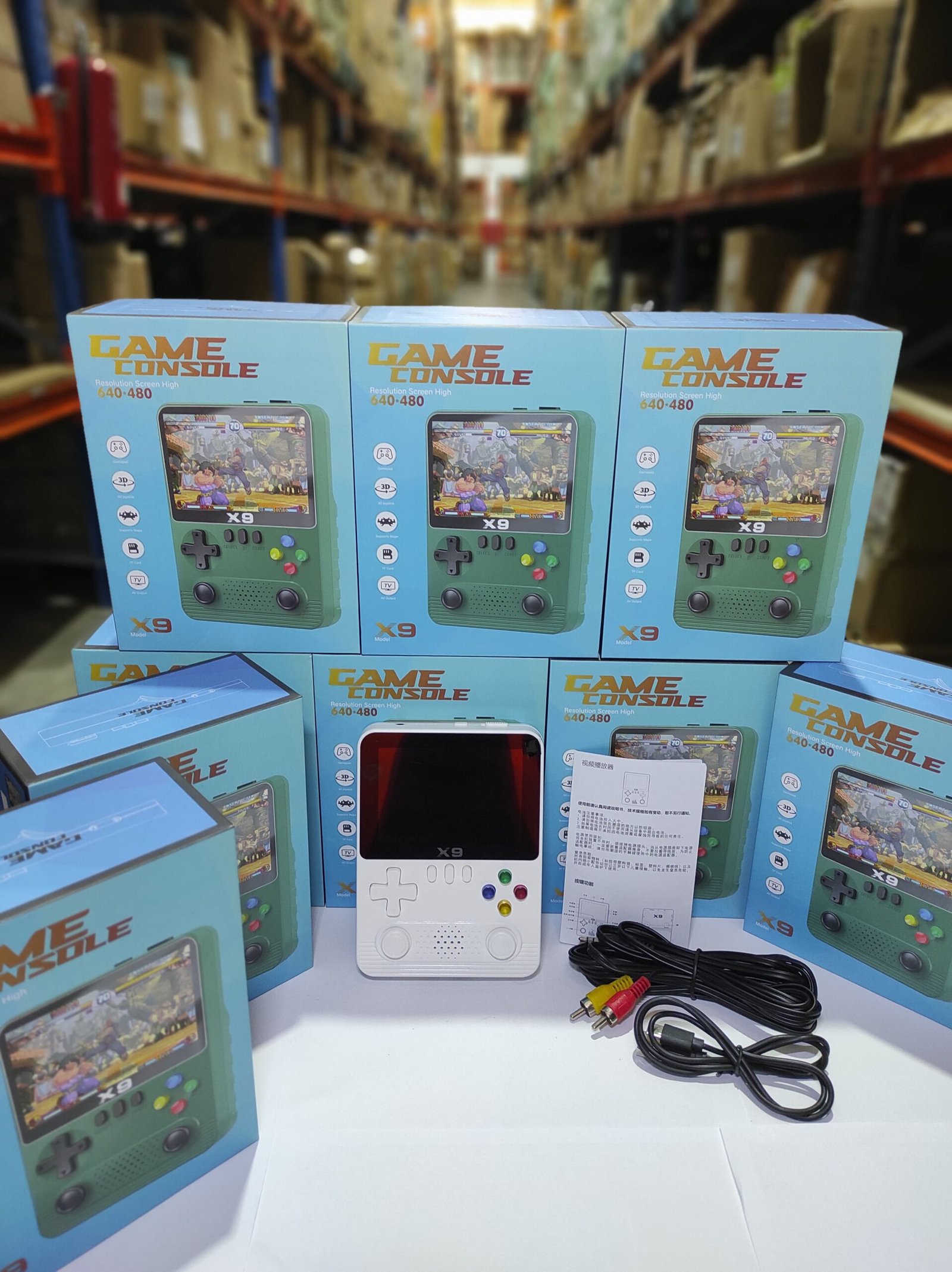 Consola de Juegos x9 con pantalla IPS de 3,5 Pulgadas - Imagen 8