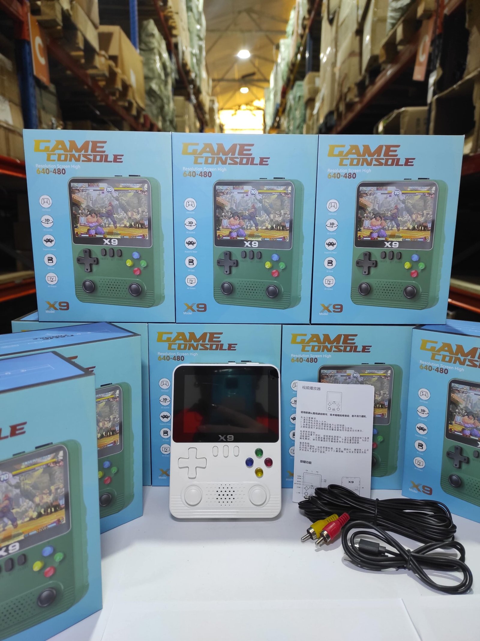 Consola de Juegos x9 con pantalla IPS de 3,5 Pulgadas - Imagen 9