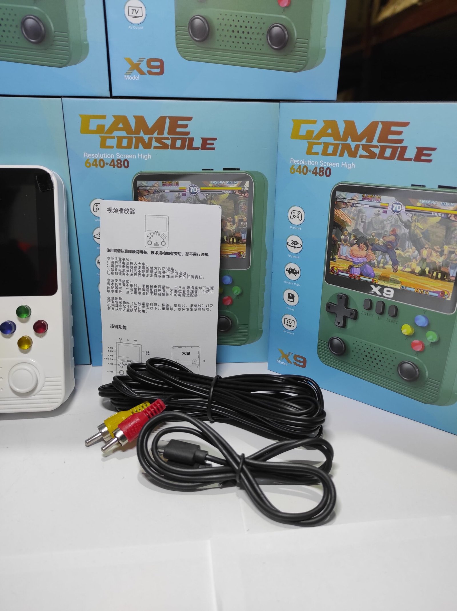 Consola de Juegos x9 con pantalla IPS de 3,5 Pulgadas - Imagen 14