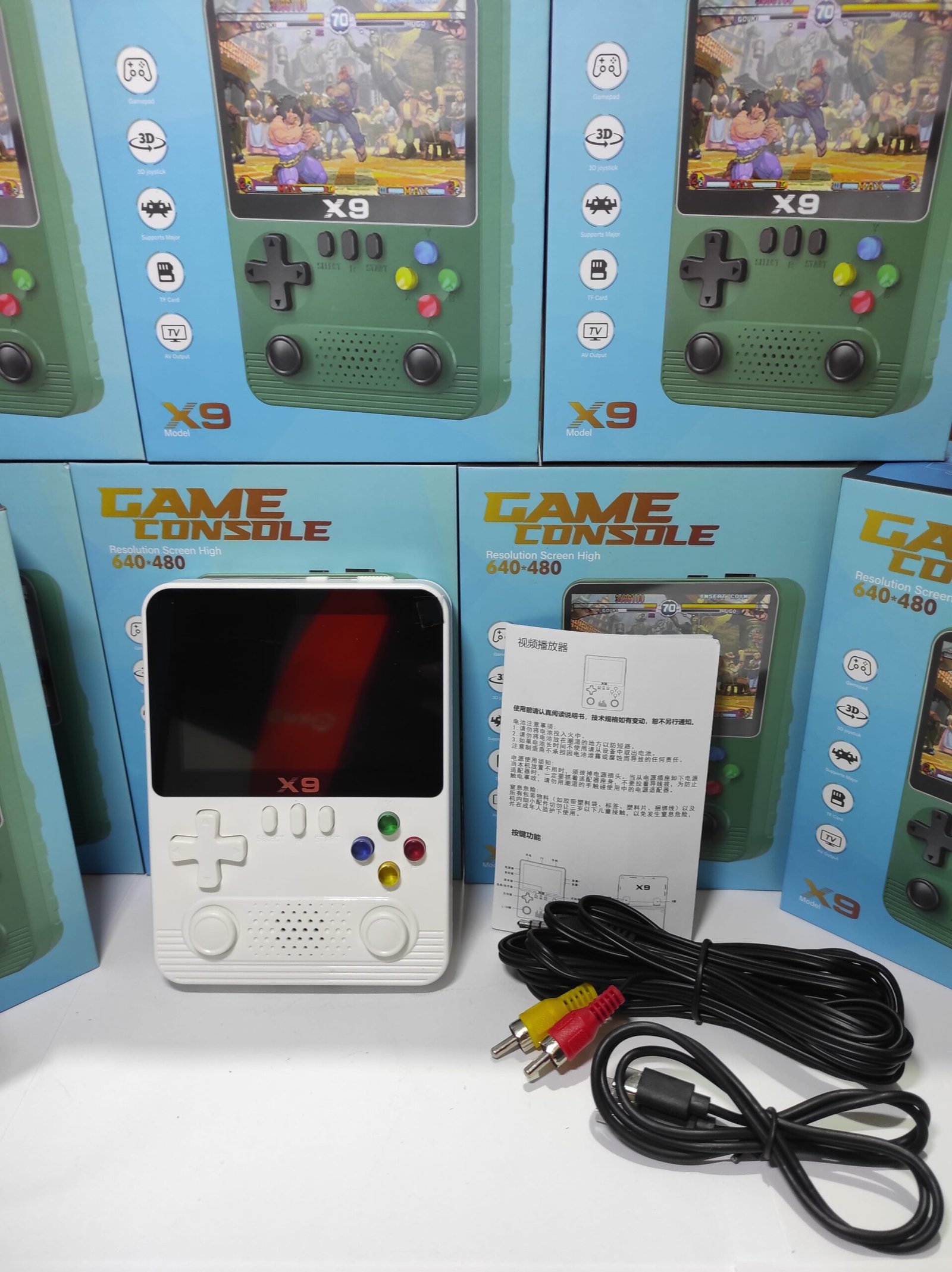 Consola de Juegos x9 con pantalla IPS de 3,5 Pulgadas - Imagen 15