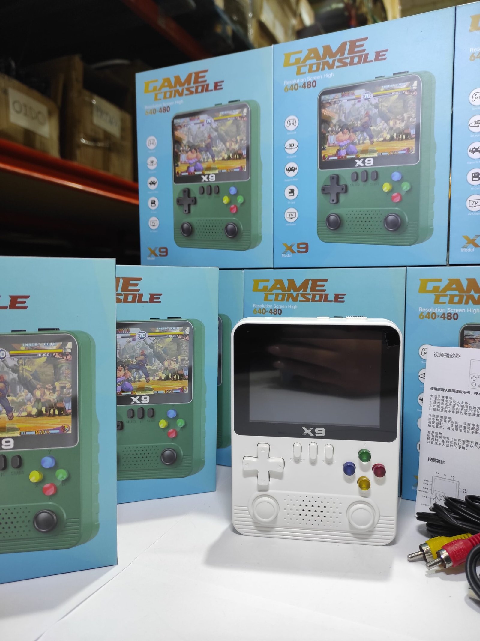 Consola de Juegos x9 con pantalla IPS de 3,5 Pulgadas - Imagen 20