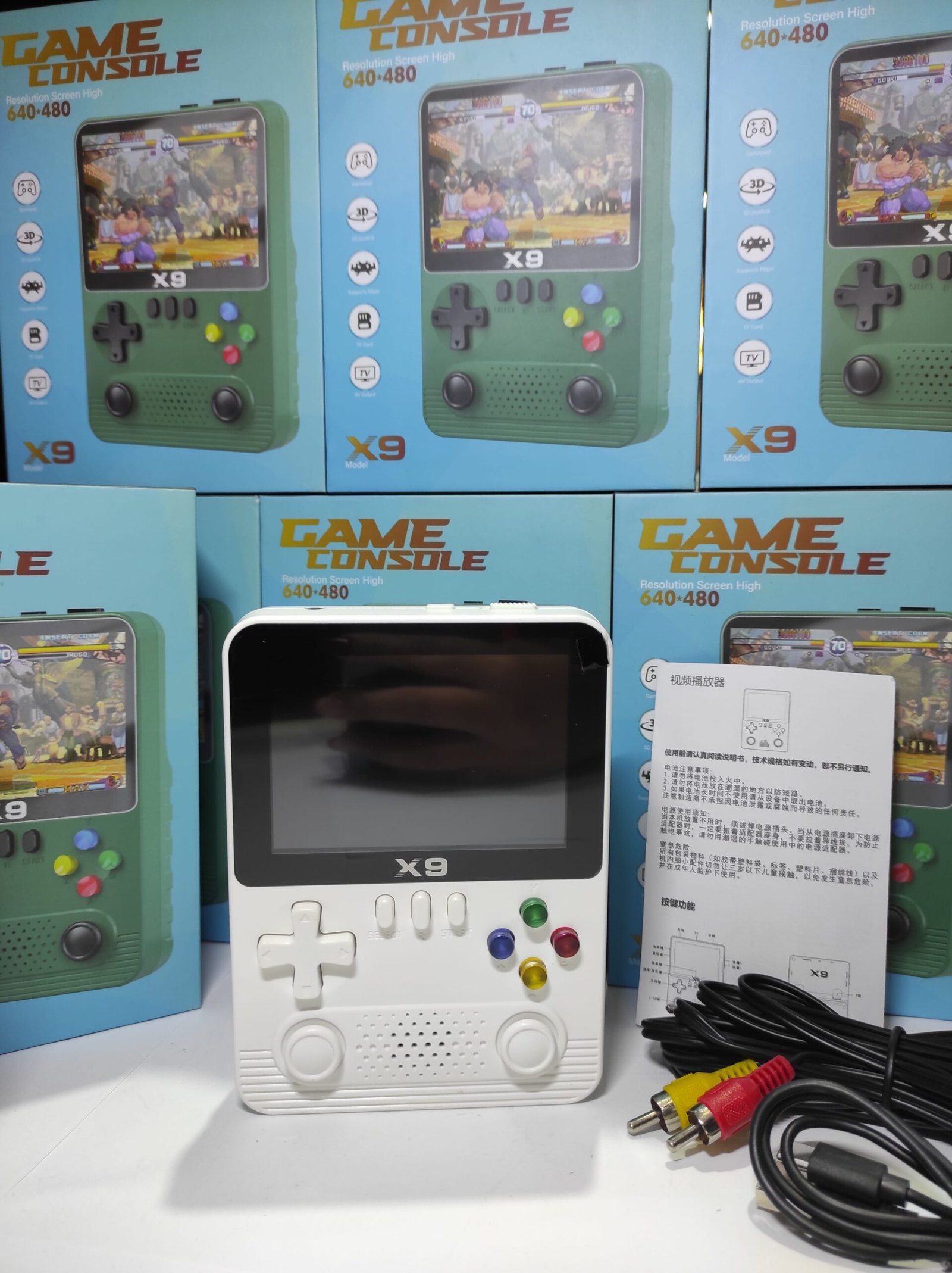 Consola de Juegos x9 con pantalla IPS de 3,5 Pulgadas - Imagen 21