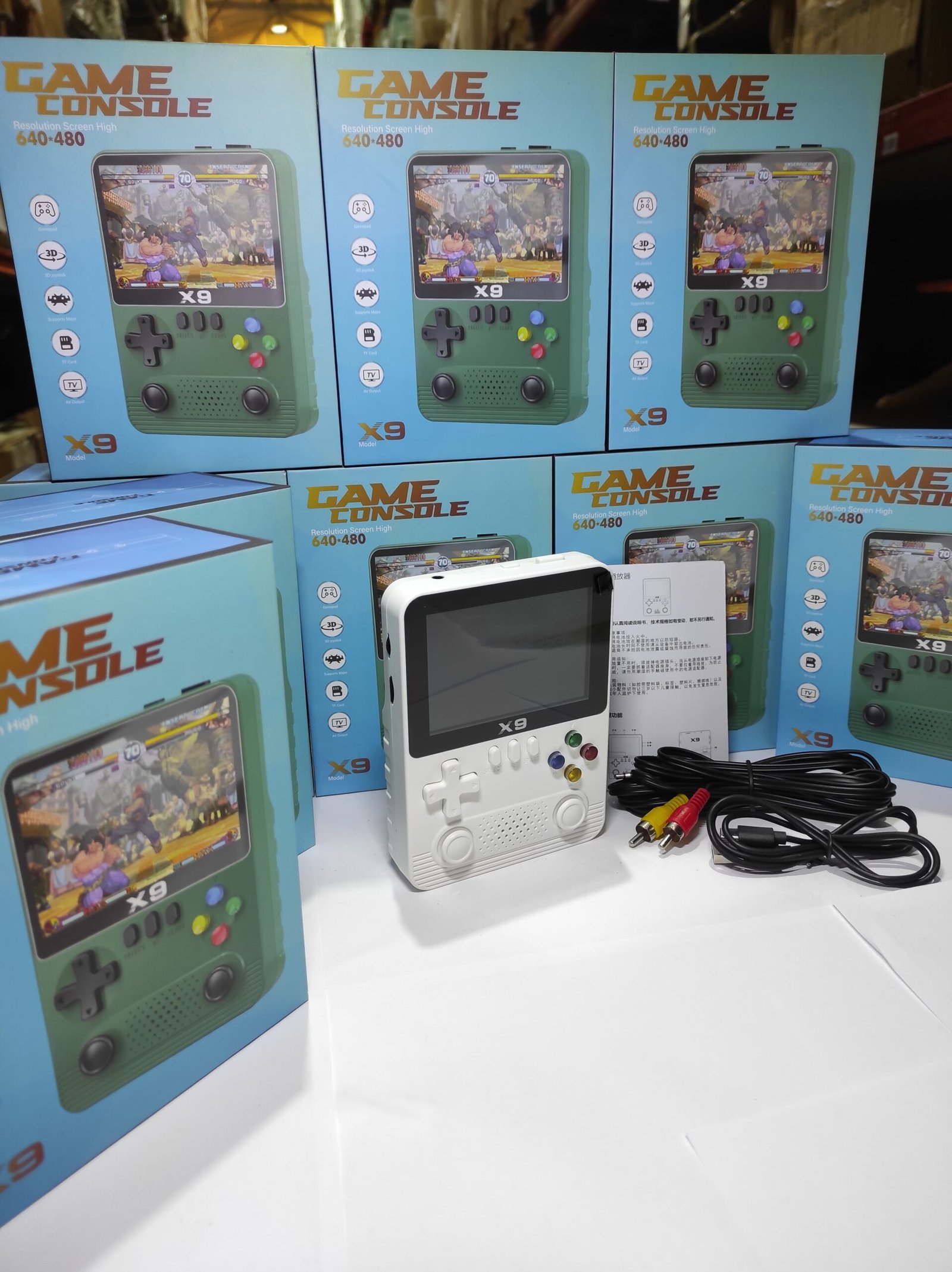Consola de Juegos x9 con pantalla IPS de 3,5 Pulgadas - Imagen 12