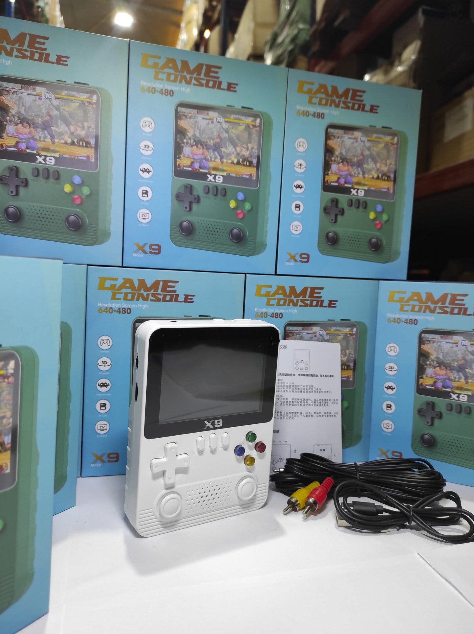 Consola de Juegos x9 con pantalla IPS de 3,5 Pulgadas - Imagen 13