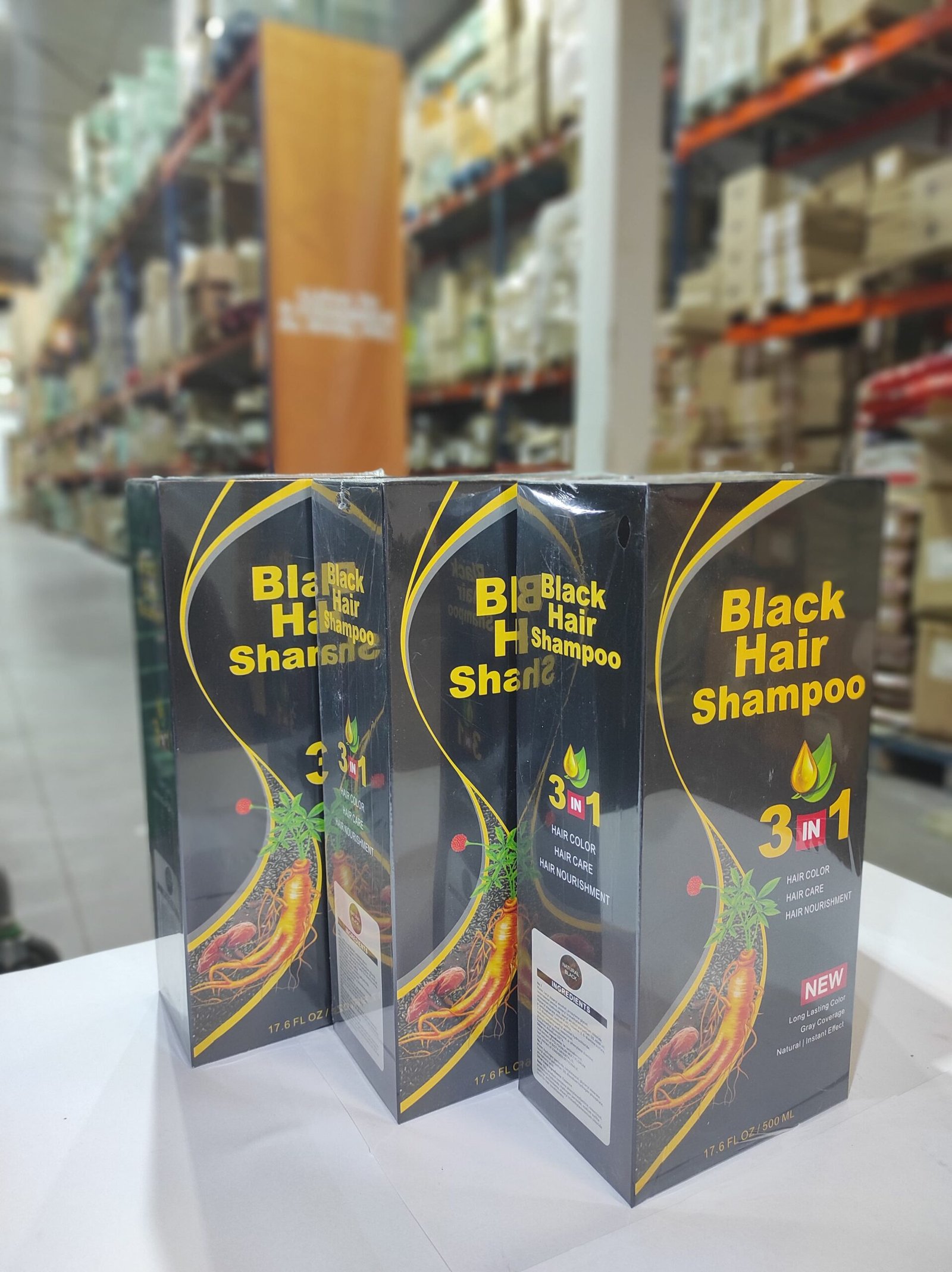 Champú para canas 500ml negro - Imagen 2