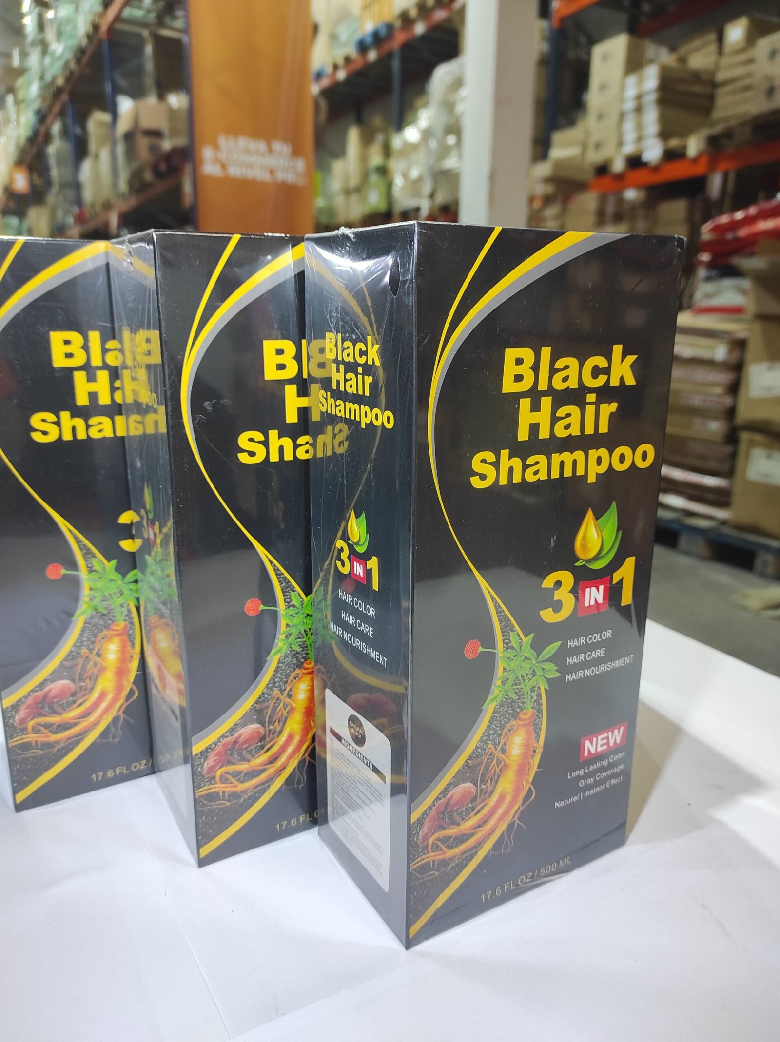 Champú para canas 500ml negro - Imagen 3