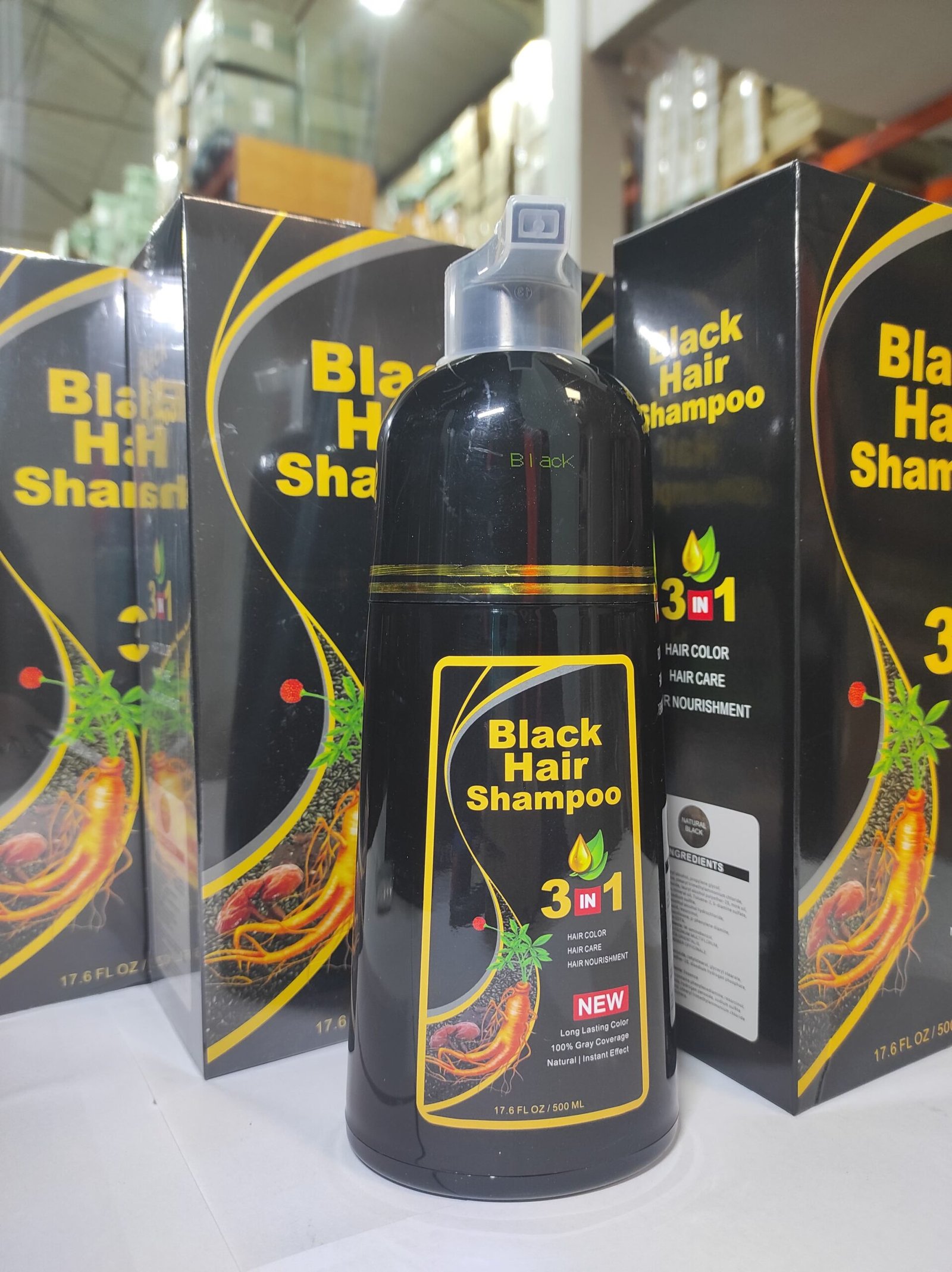 Champú para canas 500ml negro - Imagen 5