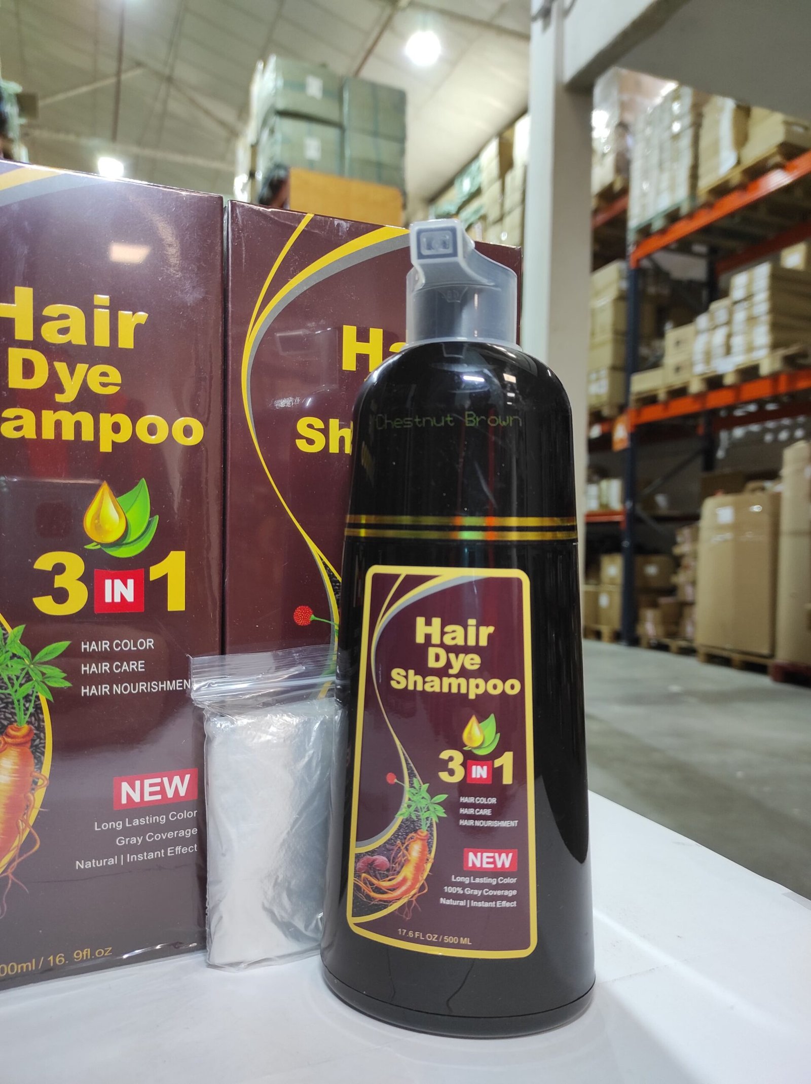 Champú para canas 500ml CHESTNUT BROWN - Imagen 5