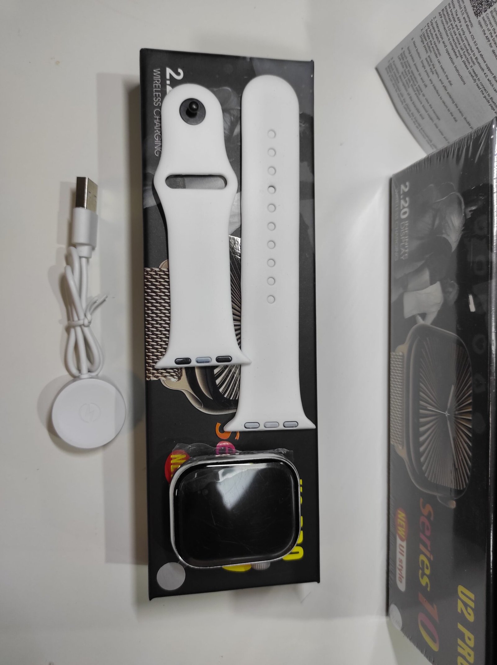Smartwatch Serie 10 blanco – detalle 1