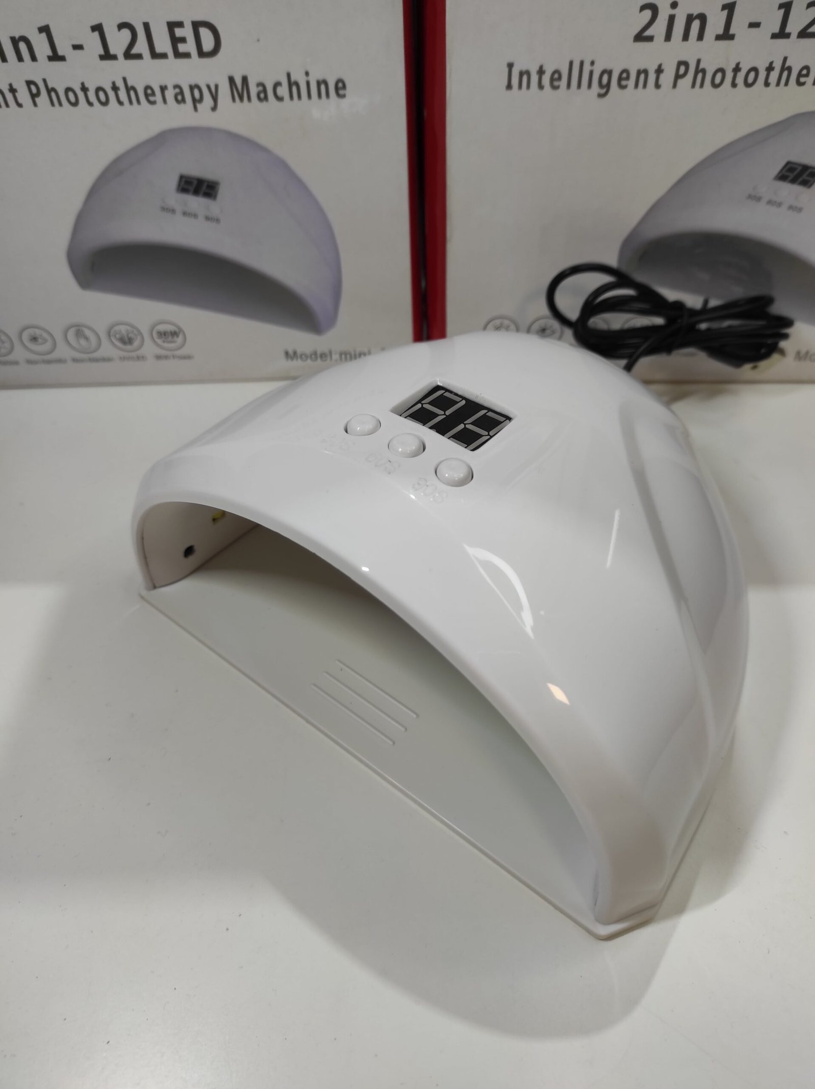 Lampara LED secador de uñas - Imagen 13
