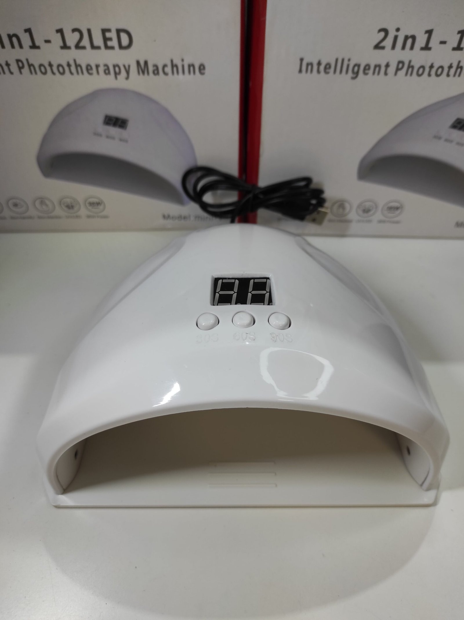 Lampara LED secador de uñas - Imagen 14