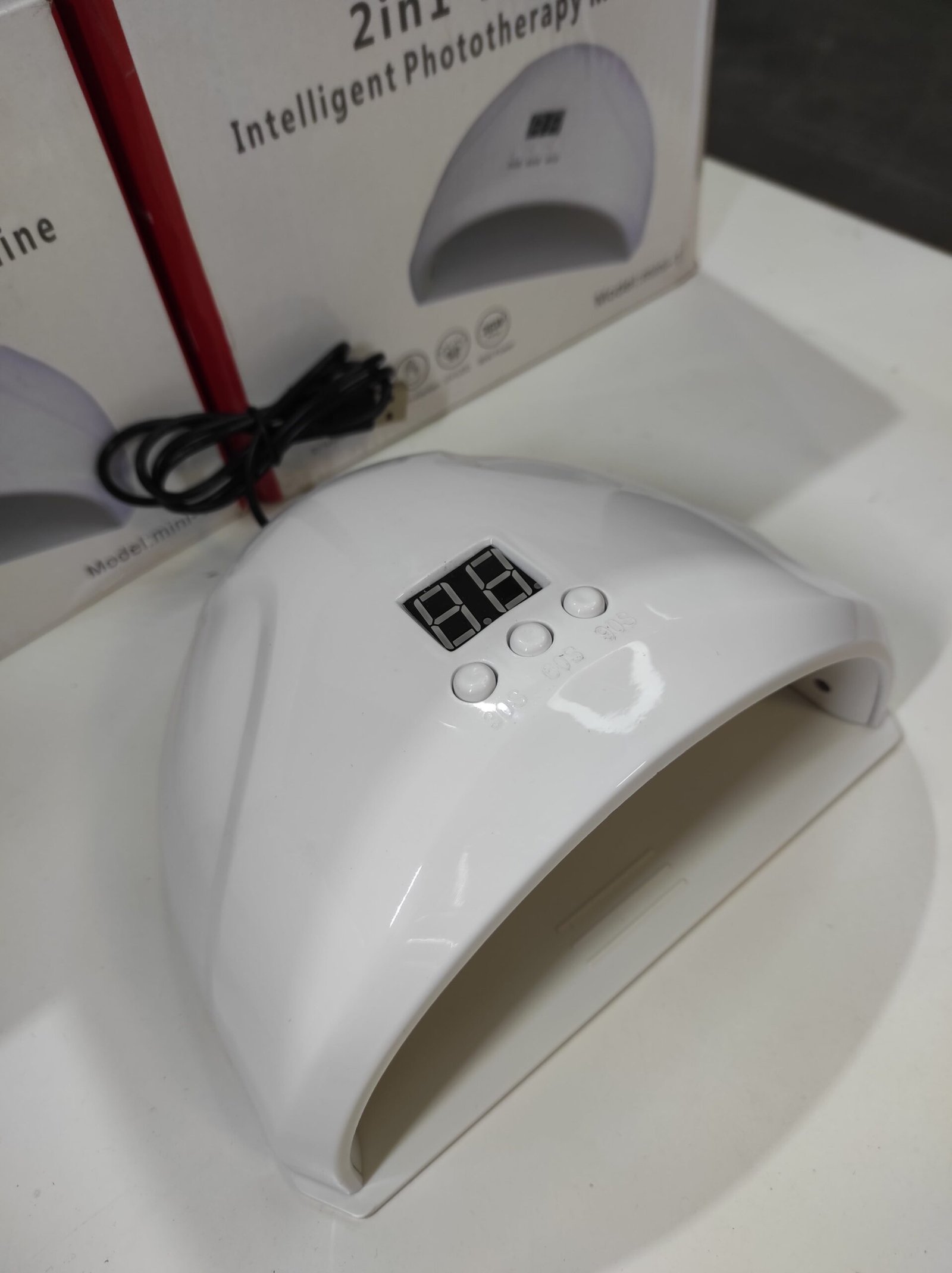 Lampara LED secador de uñas - Imagen 15