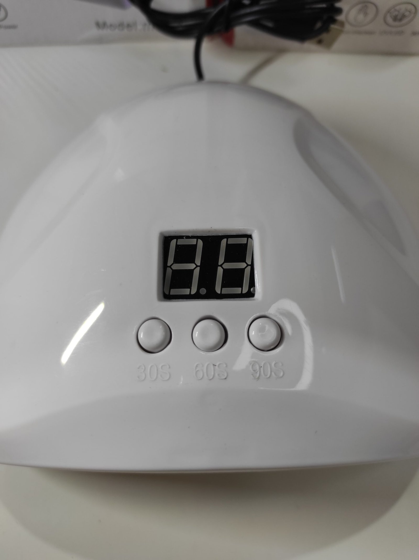 Lampara LED secador de uñas - Imagen 16