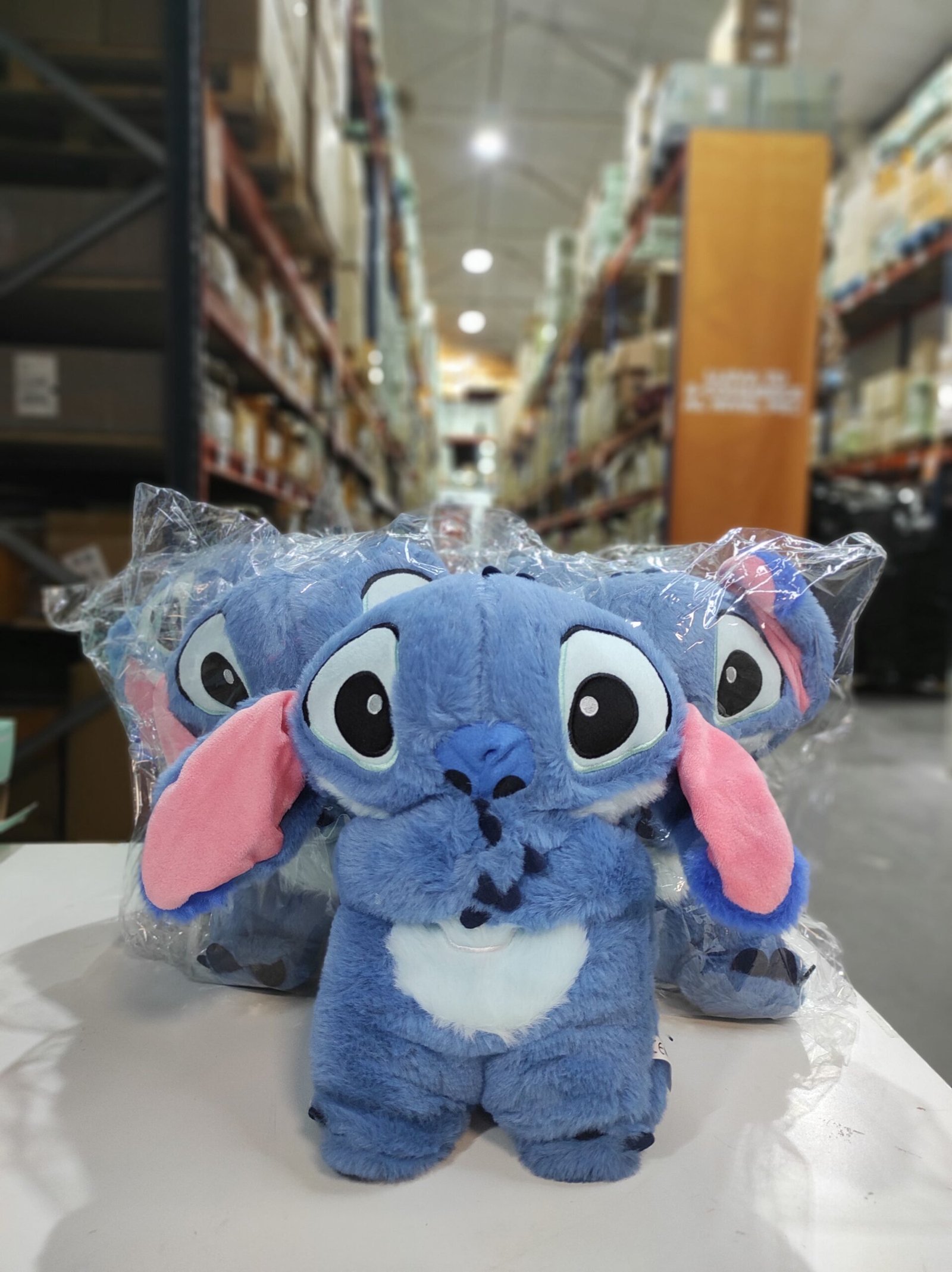 Peluche relajante para bebé que simula respiración azul - Imagen 2