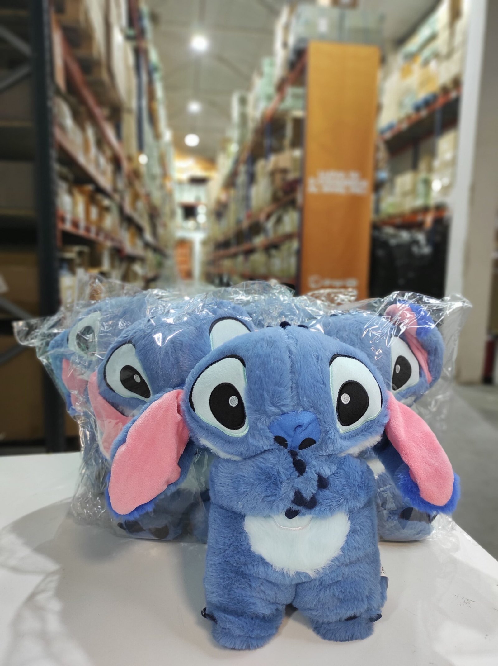 Peluche relajante para bebé que simula respiración azul - Imagen 4