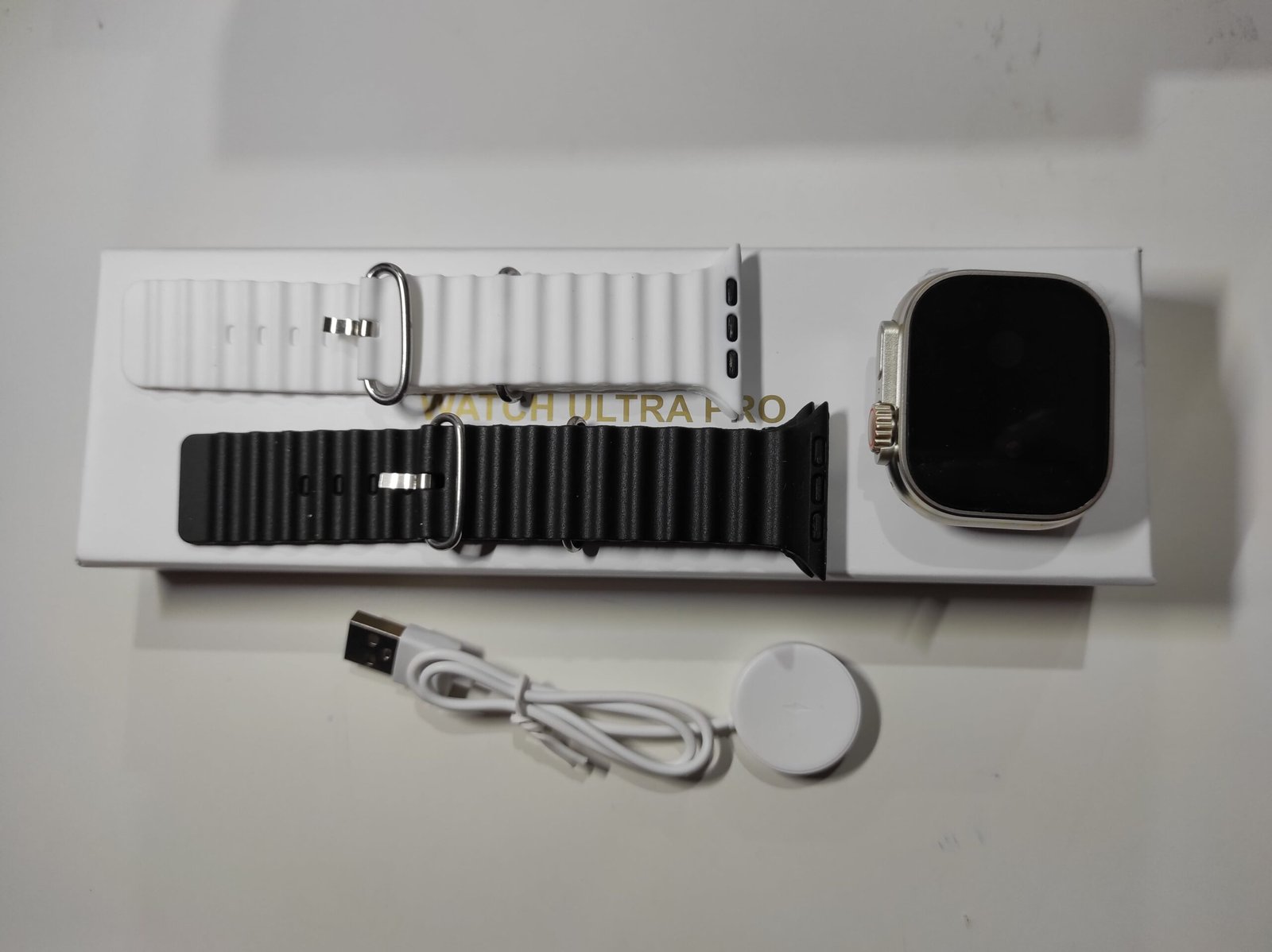 Smartwatch Ultra Pro blanco – detalle 4