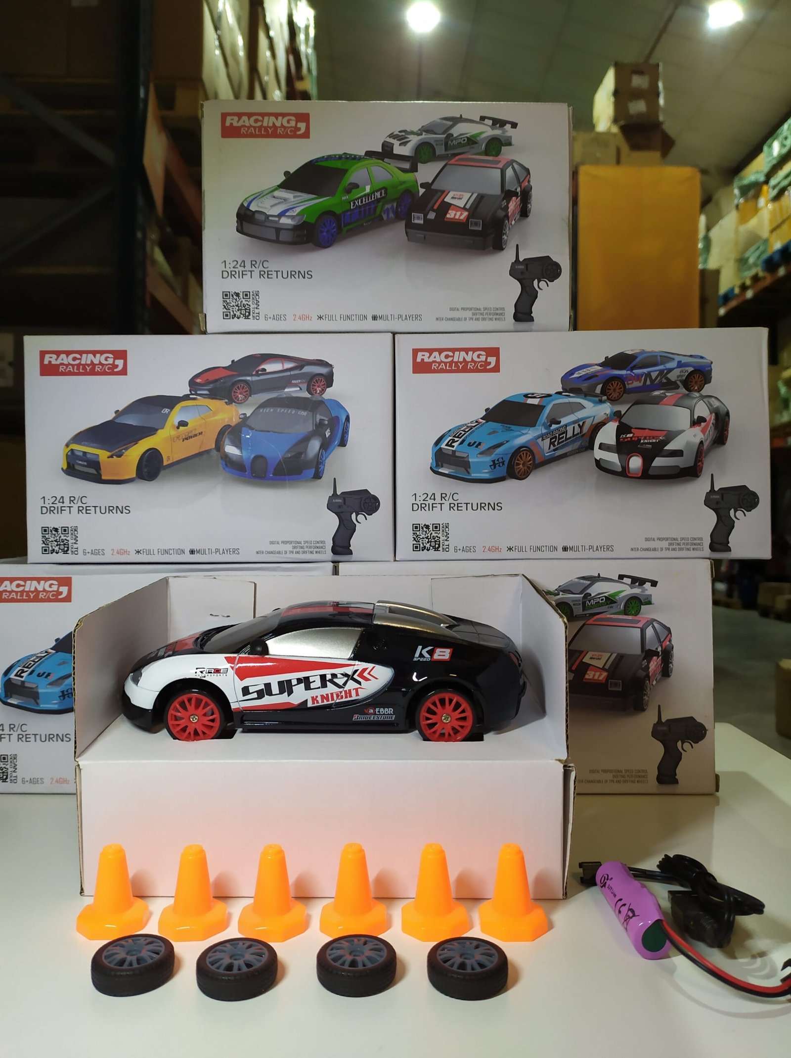 Coche teledirigido drift 1:24 BUCATTI - Imagen 5