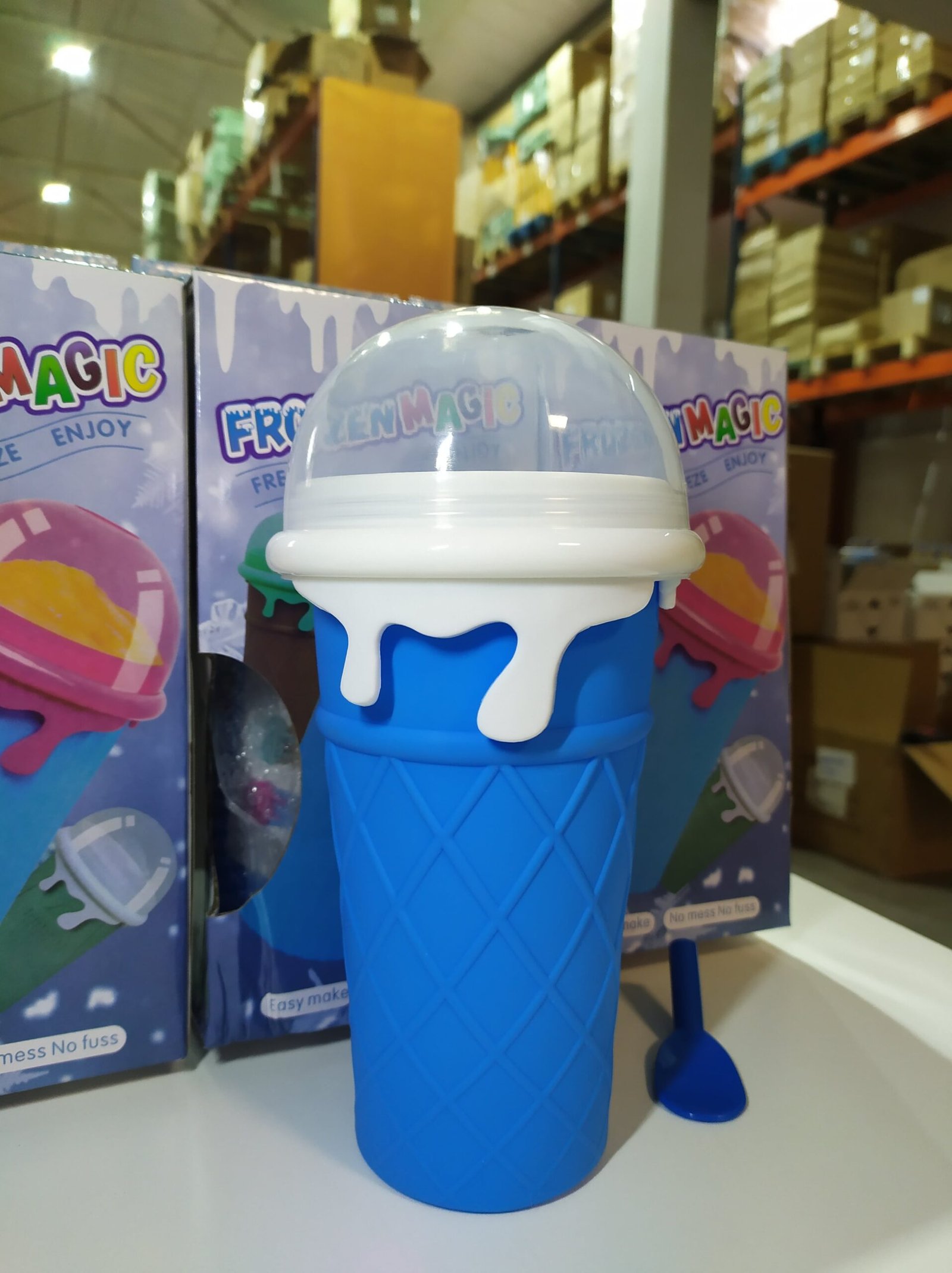 Taza para hacer granizado de silicona - Imagen 5